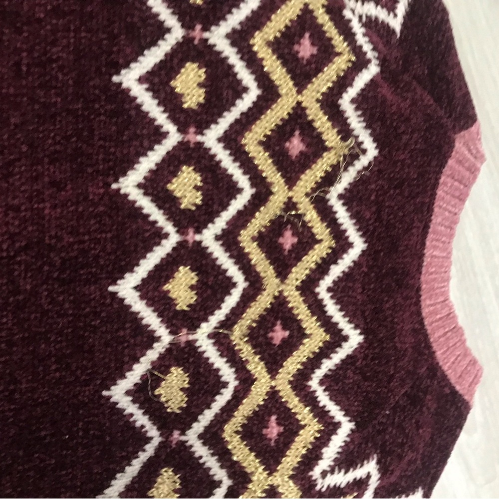 Purple sweater